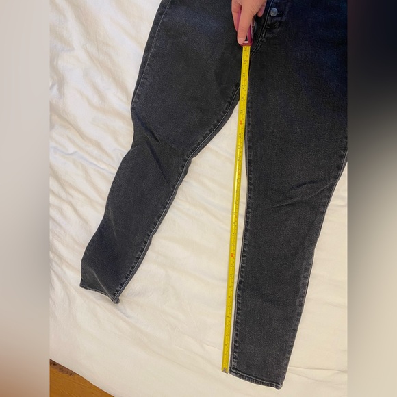 Gap Black Washed Skinny Jeans 30L - Picture 5 of 5